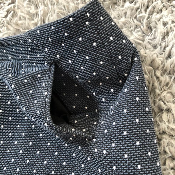 LOFT | Mini Pencil Skirt with White Dots - Picture 2 of 11